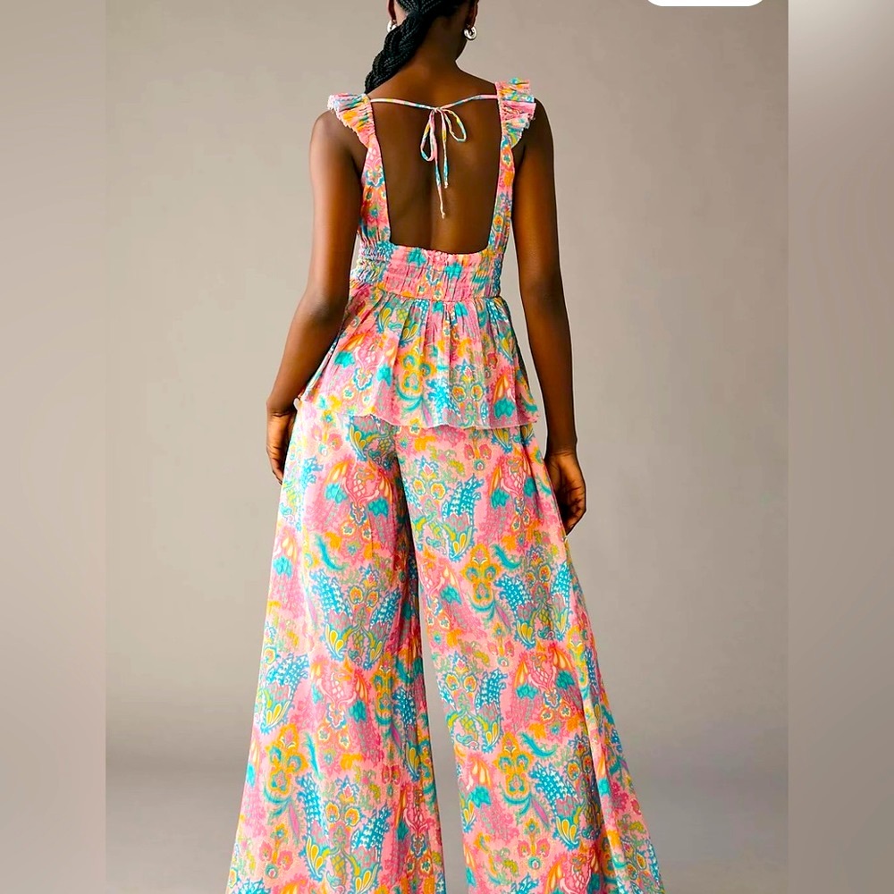 Anthropology Love the Label Eva Jumpsuit. Price firm. - Picture 5 of 7